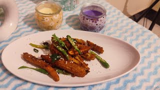 Crispy Baby corn recipe 🌽🌽 [upl. by Taveda984]