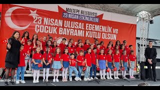 Maltepe Belediyesi Çocuk Korosu  23 Nisan 2024 Konseri [upl. by Obellia689]