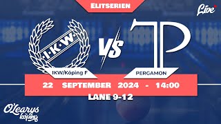 IKWKÖPING BK  TEAM PERGAMON BC  ELITSERIEN  LANE 912 [upl. by Airbas]