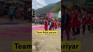 Team Balal football nepalvolleyball volleyballteam nepalivolleyball [upl. by Gehman]