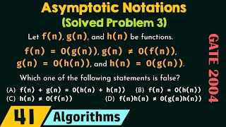 Asymptotic Notations Solved Problem 3 [upl. by Carolina619]