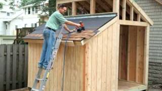 Building a Clerestory Shed Video  Home Plans and More [upl. by Niaz]