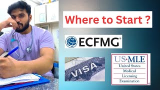 How to start with USMLE process  Details on ECFMG Registration USMLE application amp VISA [upl. by Ailbert139]