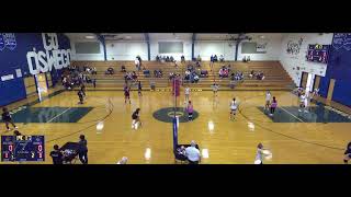 Oswego High School vs Corcoran High School Mens JV Volleyball [upl. by Alyel806]