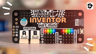 First look at Inventor Hat Mini motorservoaudio HAT for Raspberry Pi [upl. by Dudden874]