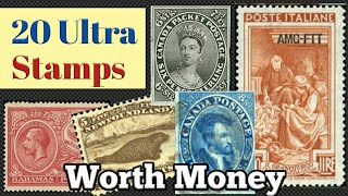 Most Expensive Stamps In The World  Episode 13  Rare Postage Stamp Collecting Hobby [upl. by Ayortal]