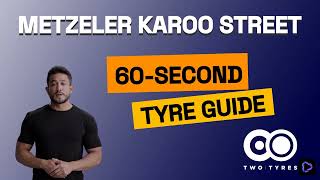 Metzeler Karoo Street  Motorcycle Tyres Review  60second Guide [upl. by Eecyac]