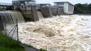 HD  Isar Hochwasser  Dingolfing  02062013 [upl. by Katusha]