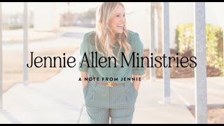 Get to Know Jennie Allen [upl. by Assilev854]