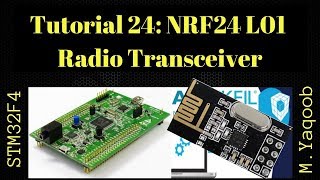 STM32F4 Discovery board  Keil 5 IDE with CubeMX Tutorial 24  NRF24L01 Radio Transceiver [upl. by Amund423]