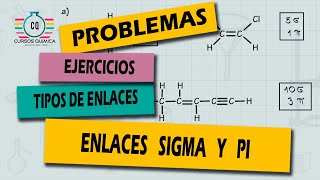 Hallar ENLACES SIGMA Y PI VIDEO CORTO [upl. by Jamison]