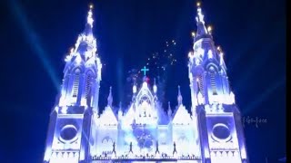 തൃശൂർ പുത്തൻപള്ളി തിരുനാൾ 2024  Illumination of Dolours Basilica Church Thrissur puthanpalli [upl. by Yellat227]