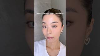 8 steps for big eyes 👁️👁️ makeup makeuptutorial shorts [upl. by Aelber]