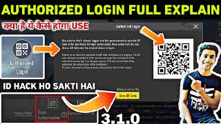 Authorized login Pubg Mobile  Scan Authorization Pubg Mobile  Scan QR Code Pubg Mobile  Explain [upl. by Ulick643]