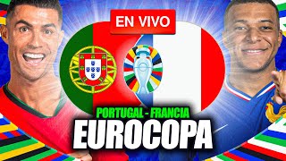 ASÍ FUE LA VICTORIA DE FRANCIA SOBRE PORTUGAL en la EURO 2024 ¡CR7 ELIMINADO [upl. by Maurizia]