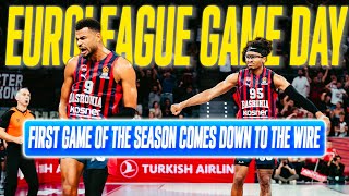 EUROLEAGUE GAMEDAY VS PARTIZAN [upl. by Rimidalg]