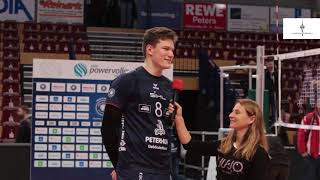 Volleyball Bundesliga  SWD Powervolleys Düren gegen Berlin Recyling Volleys [upl. by Ientruoc]