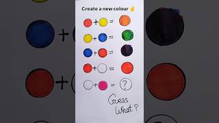 Creat a new colour colour pen colour pencil shorts trending viral diy colors sad song art [upl. by Attenrad]