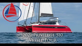 2021 Privilege 510 quotRoguequot Vessel Walkthrough [upl. by Eelirol]