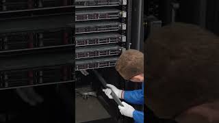 HPE ProLiant DL360 Gen 10  Rack Installation serverrack datacenter itinfrastructure serverroom [upl. by Hgiel895]