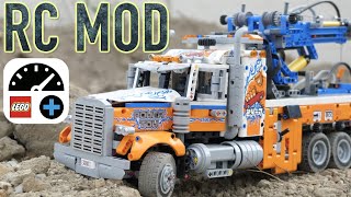 LEGO Technic Heavy Duty Tow Truck RC Mod 42128 [upl. by Hecker]