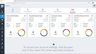 Account settings in PlanRadar [upl. by Alyacim]