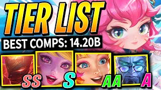 BEST TFT Comps for Patch 1420B  Teamfight Tactics Guide  Set 12 Ranked Beginners Meta Tier List [upl. by Mistrot]