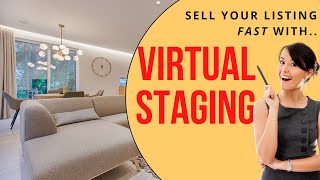 MUST READ The Virtual Staging Process for Real Estate  How To Make it Work for You [upl. by Idalla239]