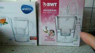 BWT vs Brita  Tisch Wasserfilter im Vergleich [upl. by Nol516]