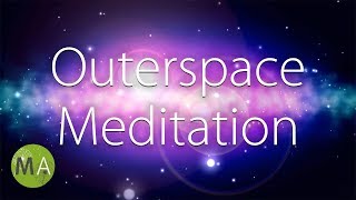 Deep Theta Meditation Outerspace  55Hz Isochronic Tones [upl. by Thynne]