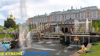 Grand Peterhof Palace in Peterhof Russia [upl. by Hamfurd]