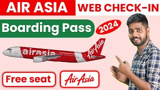 Airasia web check in  Airasia boarding pass online  airasia boarding pass [upl. by Joyan711]