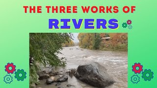 CSEC GCSE Geography The Three Works of a River [upl. by Aretak]