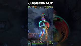 3 Level In 45 Seconds Juggernaut Likes this Very Much dota2 dota2highlights rampage [upl. by Manoop]