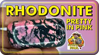 A Guide to Cutting and Tumble Polishing Rhodonite [upl. by Aglo370]