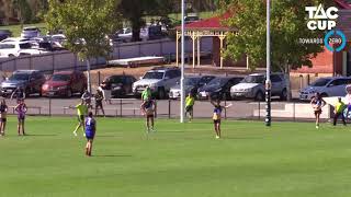 Rd 3 TAC Cup Bendigo Pioneers v Gippsland Power Highlights 2018 [upl. by Akeirahs]