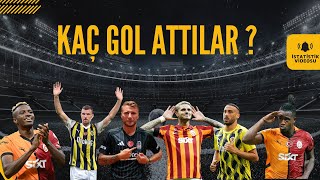 Kaç gol attılar  Osimhen  Dzeko  Icardi  Batshuayı  Immobile  Cenk [upl. by Nets]