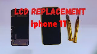 iphone 11 ScreenLCD Replacement 2024 [upl. by Roydd]