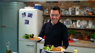 Gino D’Acampo shows you how to make Chicken Milanese  Italian Food Made Easy [upl. by Etnuhs]