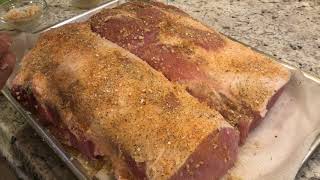 HOW TO MAKE PORK LOIN ROAST IN THE OVEN [upl. by Mas]