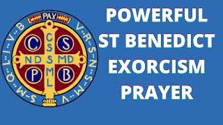 St Benedict Prayer Powerful Exorcism Prayer [upl. by Jervis]