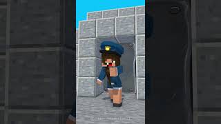 Minecraft Prison Break Prison Escape Ep1  Minecraft Toons Shorts [upl. by Cowden561]