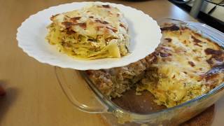 Recette de lasagnes végétariennes aux courgettes [upl. by Eimac26]