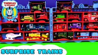 Thomas the Tank Engine Learning Colors with Surprise Toys and Trains [upl. by Lilly790]