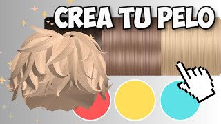 ¡CREA TU PELO EN ROBLOX EN ROBLOX [upl. by Raine]