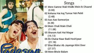 Padosan 1968 All songs JukeboxSunil Dutt  Saira Banu Kishore Kumar Mehmood [upl. by Moor]