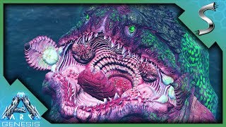 BATTLING ARKS FIRST WATER BOSS MOEDER MASTER OF THE OCEAN  Ark Genesis DLC Gameplay E34 [upl. by Whitson411]