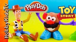 PLAYDOH Mr Potato Head Play Set Toy Review [upl. by Alimac]