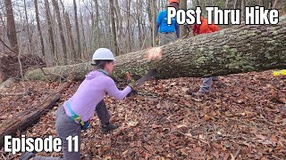 Trail Maintainin’ After Hurricane Helene Appalachia Strong Post Thru Hike Vlog Episode 11 [upl. by Enneiluj]