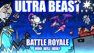 Pokemon Battle Royale ULTRA BEASTS Collab w Gnoggin Loud SoundFlashing Lights 👽 [upl. by Ateekahs]